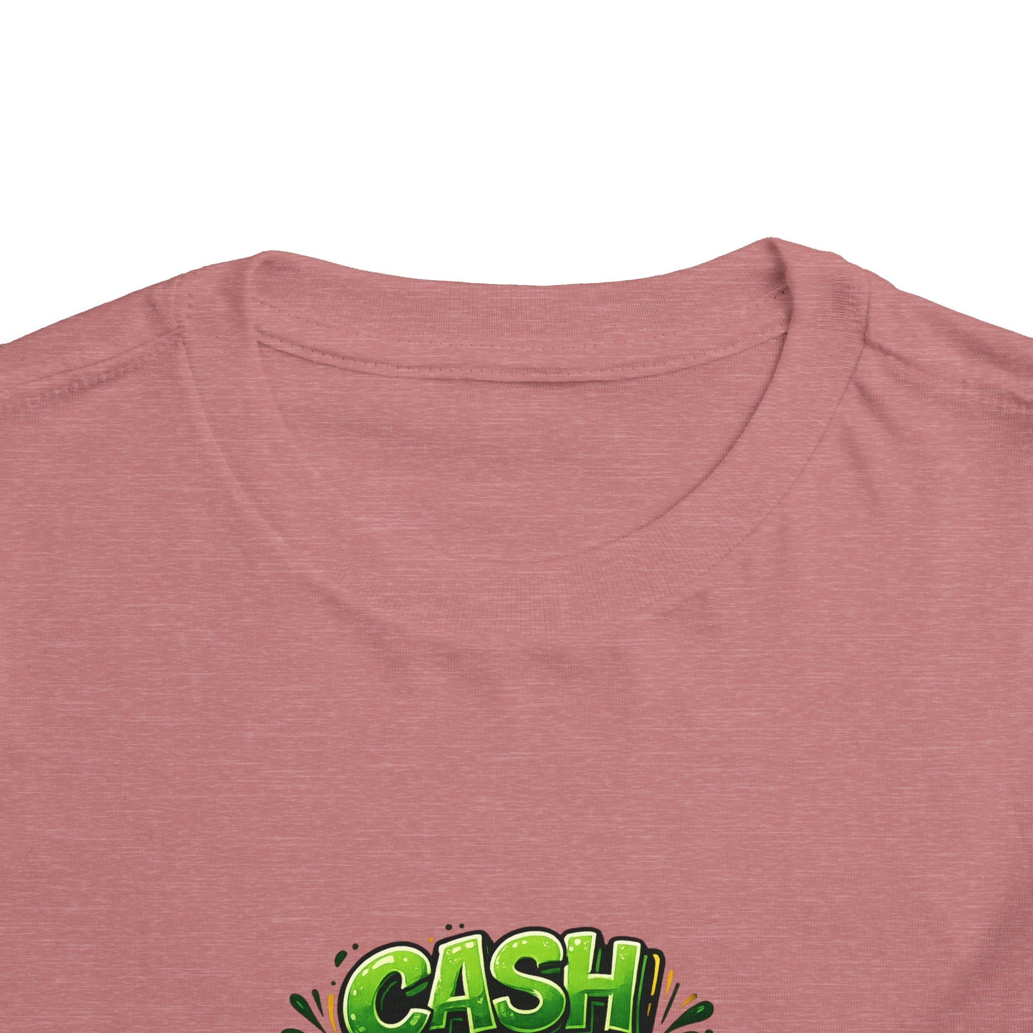 Toddler Tee - "Cash Rules Everything Around Me" Graphic Shirt | Funny Kid Money Design