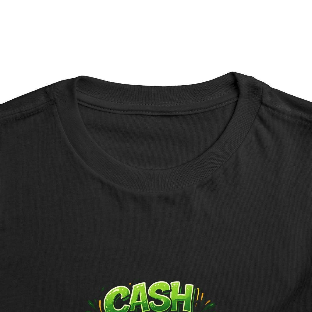 Toddler Tee - "Cash Rules Everything Around Me" Graphic Shirt | Funny Kid Money Design