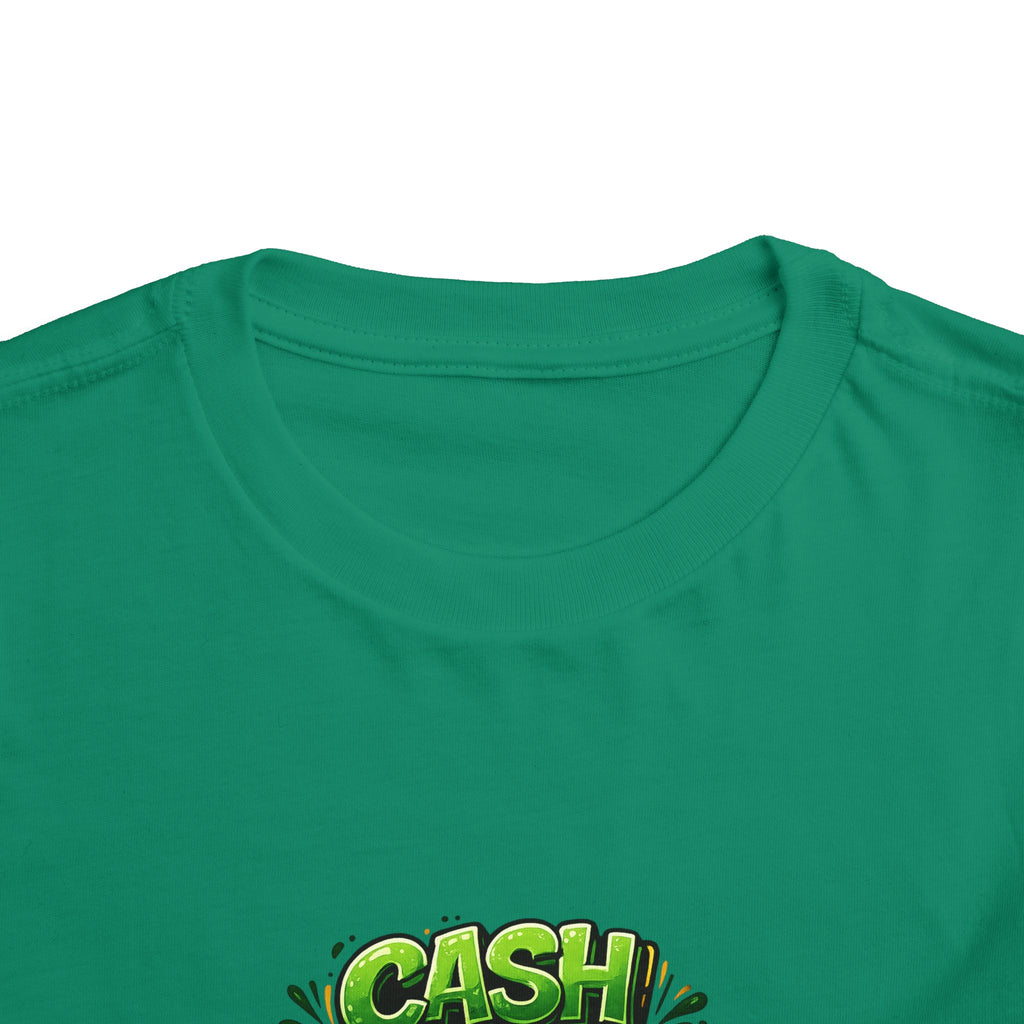 Toddler Tee - "Cash Rules Everything Around Me" Graphic Shirt | Funny Kid Money Design