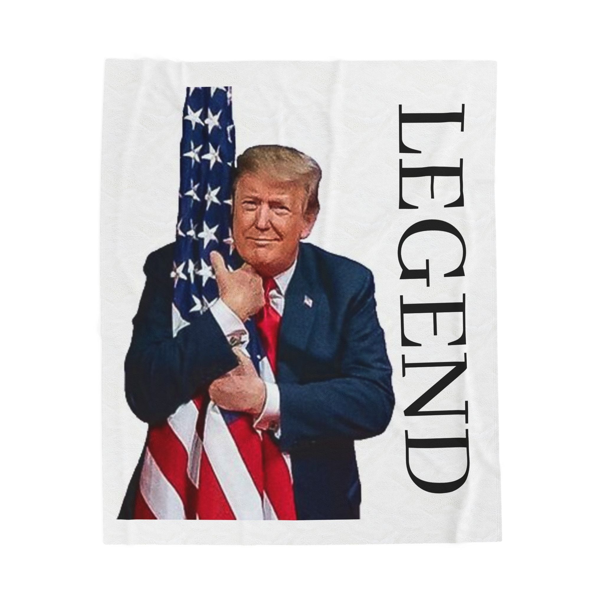 Trump Throw Blanket