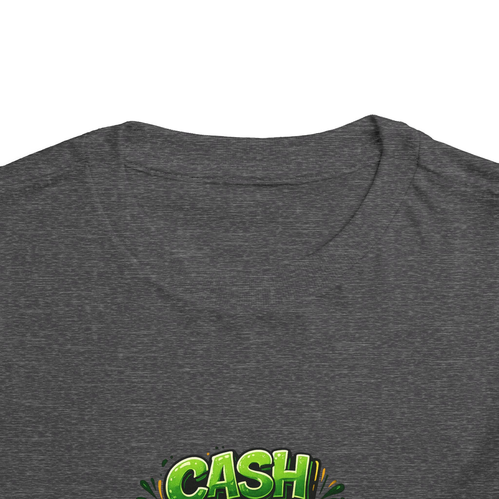 Toddler Tee - "Cash Rules Everything Around Me" Graphic Shirt | Funny Kid Money Design