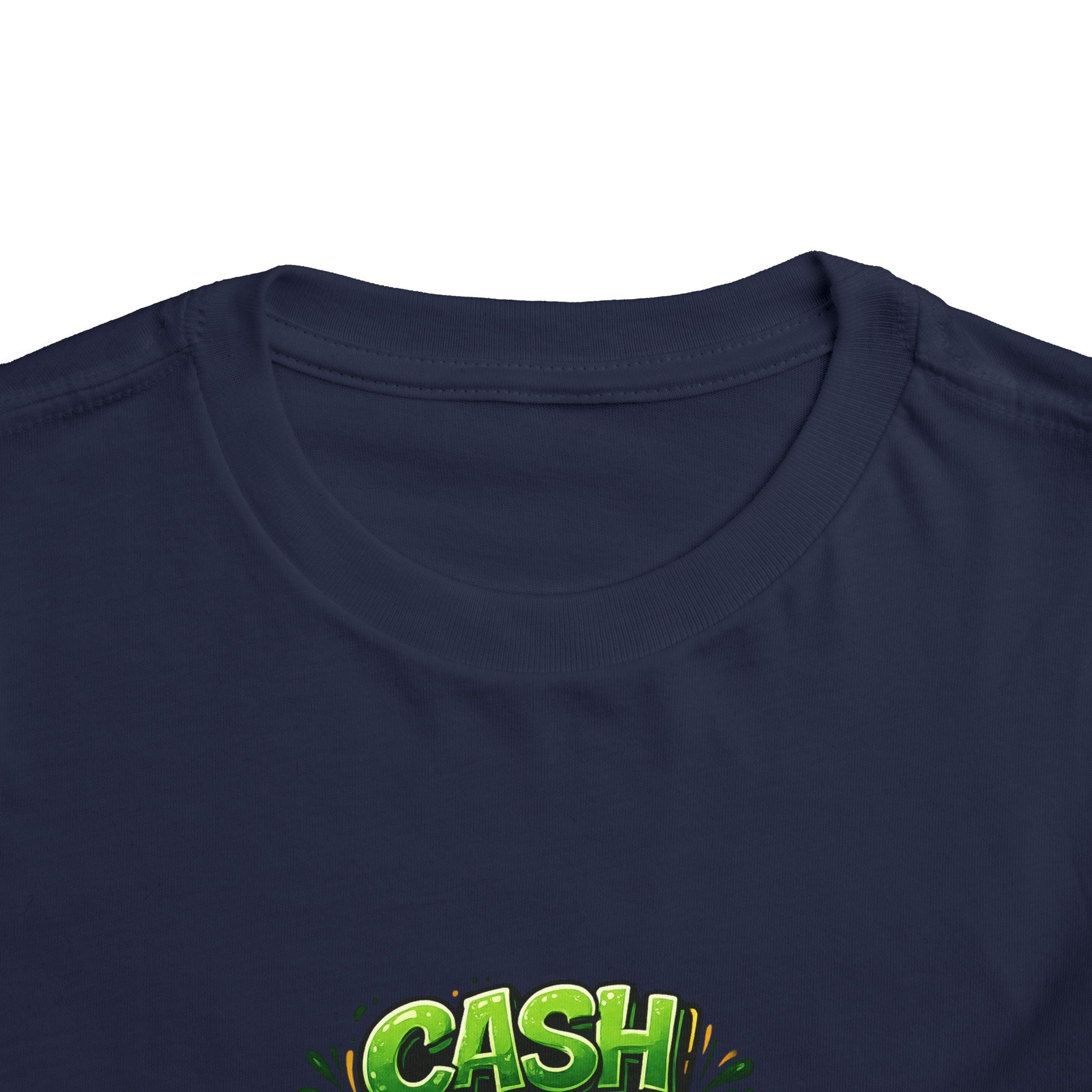 Toddler Tee - "Cash Rules Everything Around Me" Graphic Shirt | Funny Kid Money Design