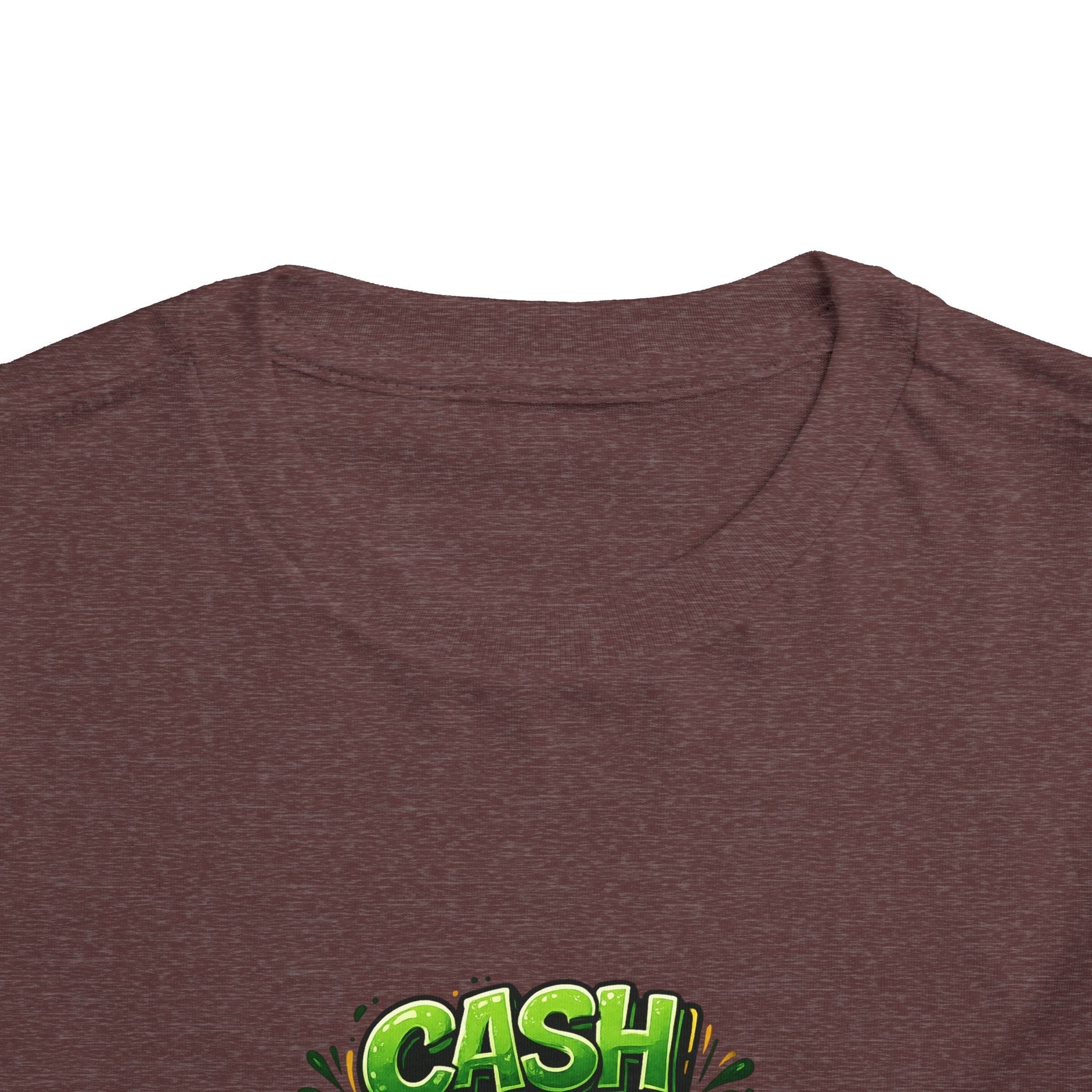 Toddler Tee - "Cash Rules Everything Around Me" Graphic Shirt | Funny Kid Money Design