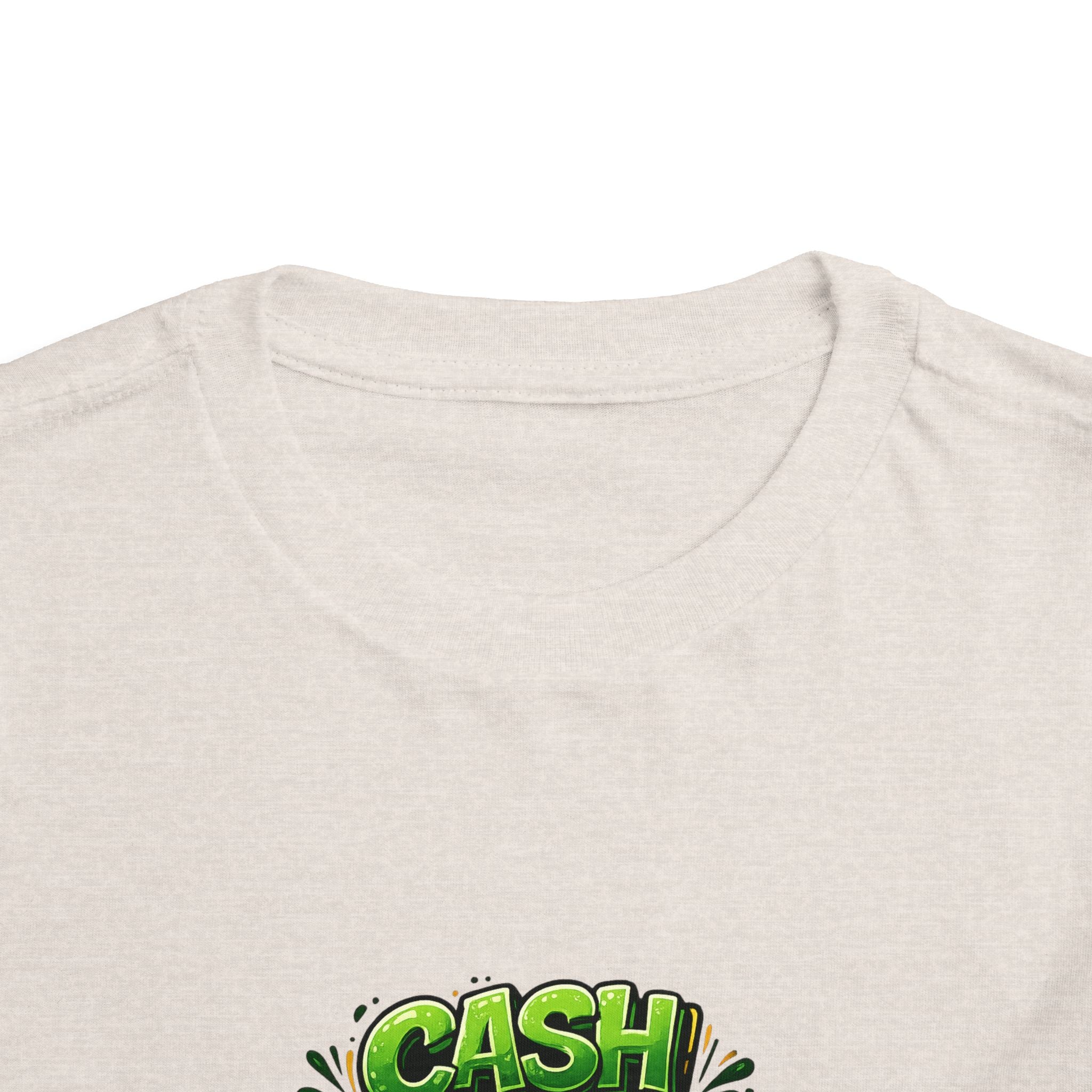 Toddler Tee - "Cash Rules Everything Around Me" Graphic Shirt | Funny Kid Money Design