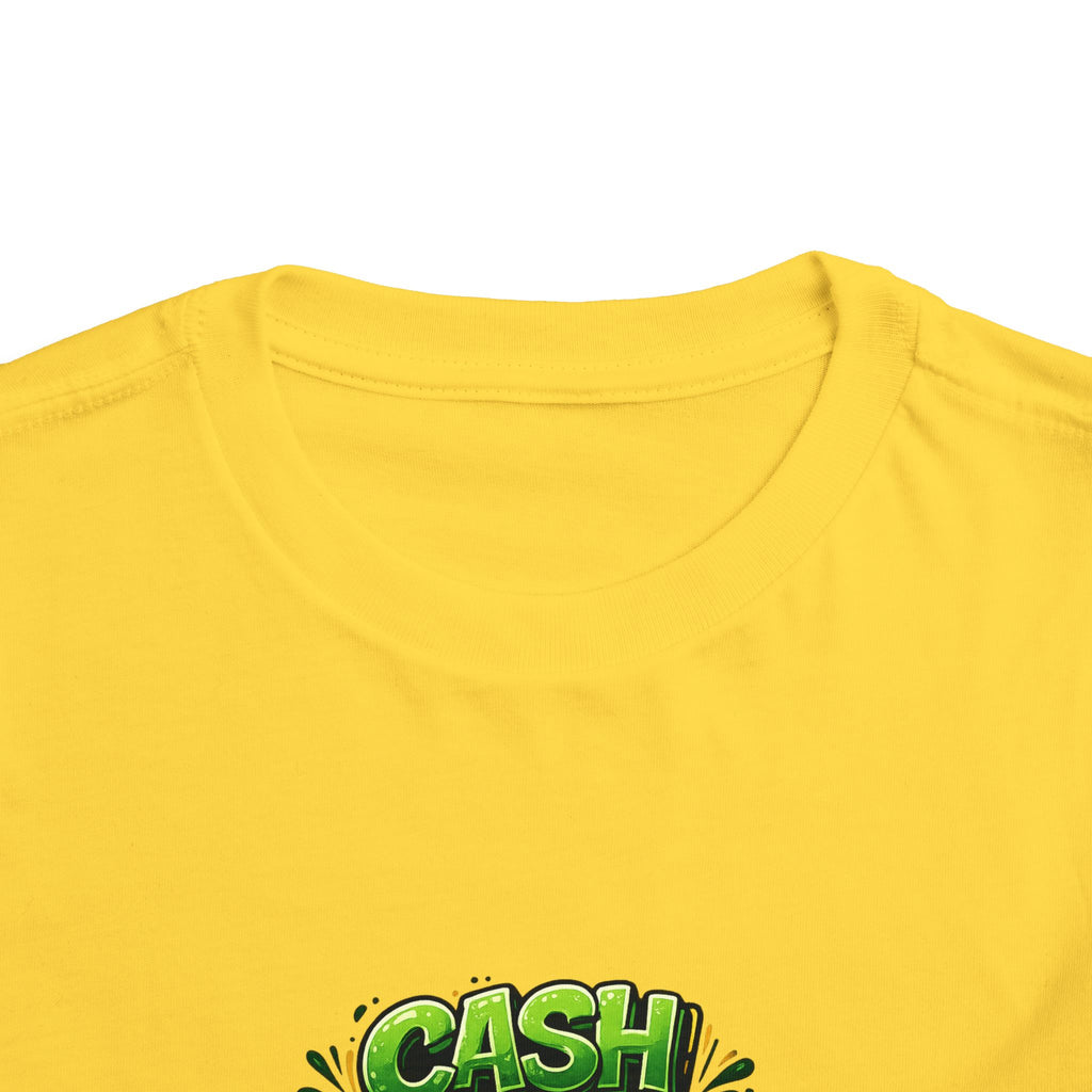 Toddler Tee - "Cash Rules Everything Around Me" Graphic Shirt | Funny Kid Money Design