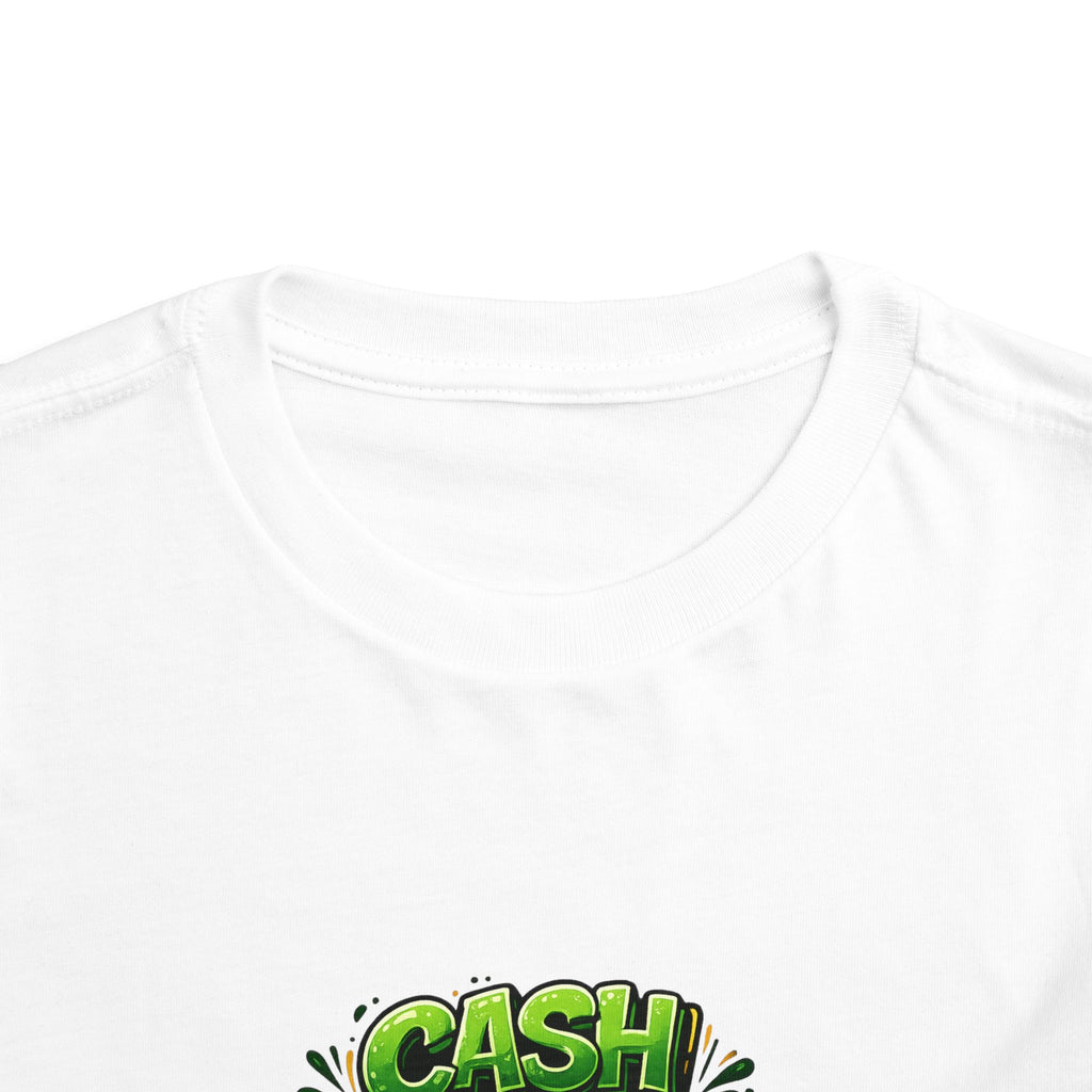 Toddler Tee - "Cash Rules Everything Around Me" Graphic Shirt | Funny Kid Money Design
