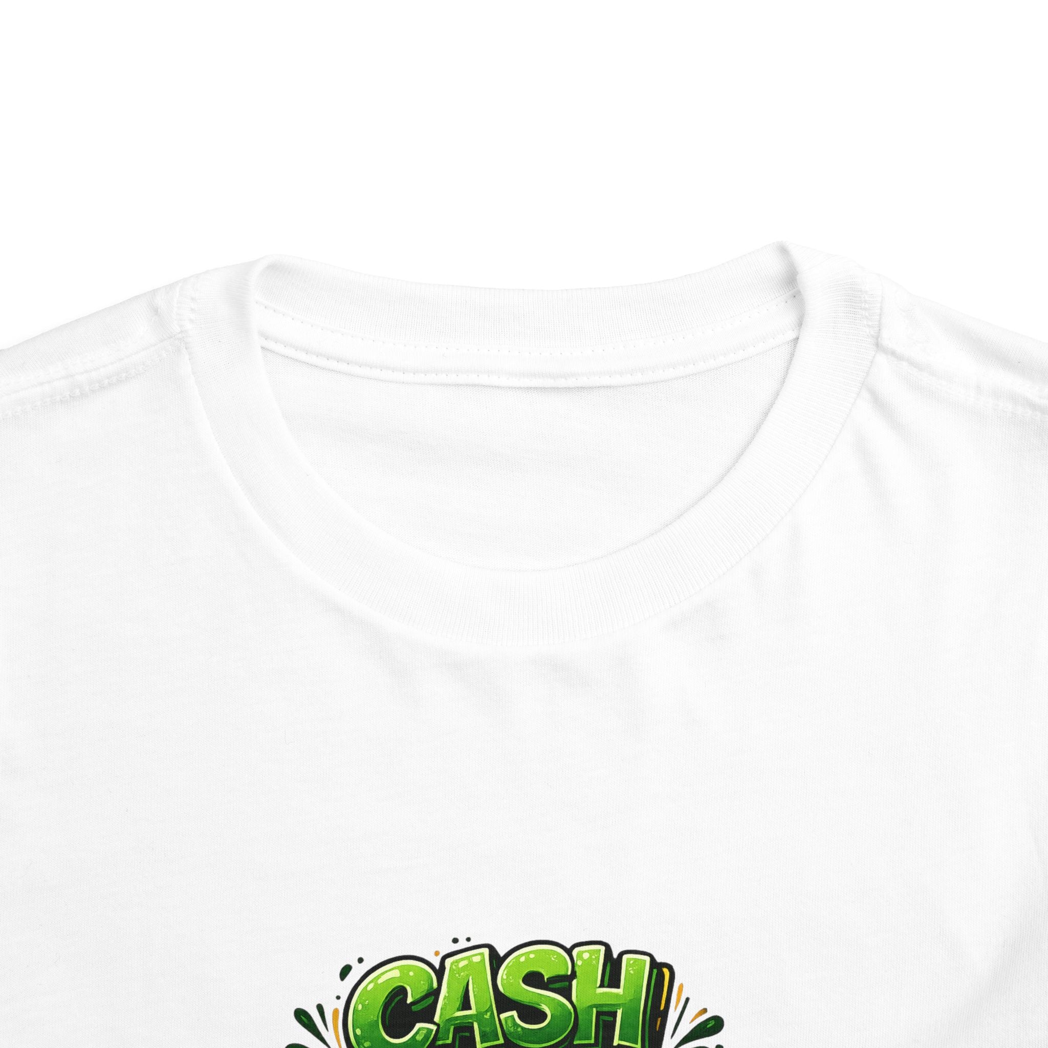Toddler Tee - "Cash Rules Everything Around Me" Graphic Shirt | Funny Kid Money Design