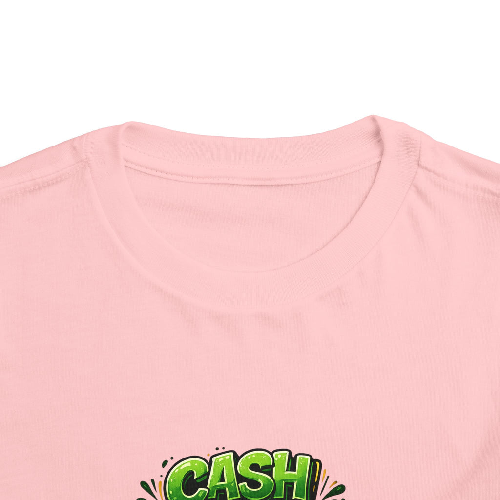 Toddler Tee - "Cash Rules Everything Around Me" Graphic Shirt | Funny Kid Money Design