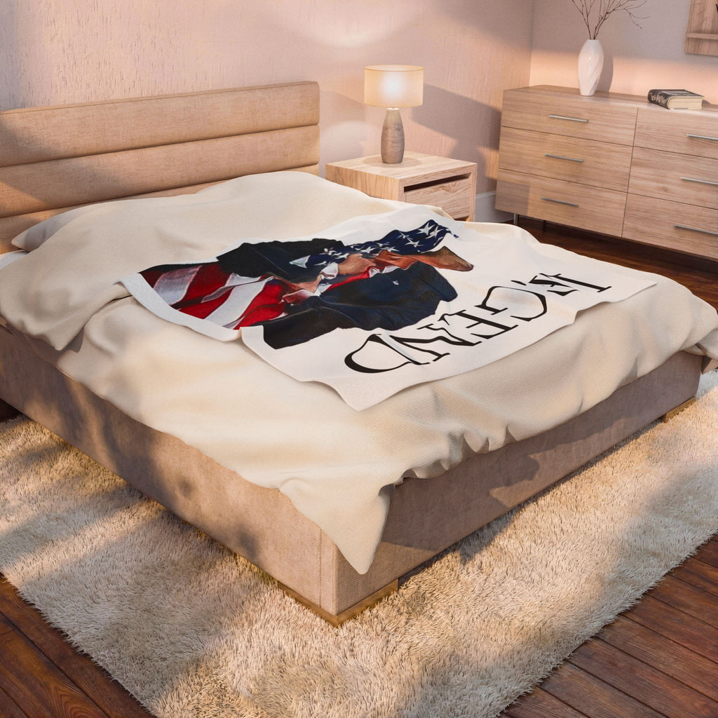 Trump Throw Blanket