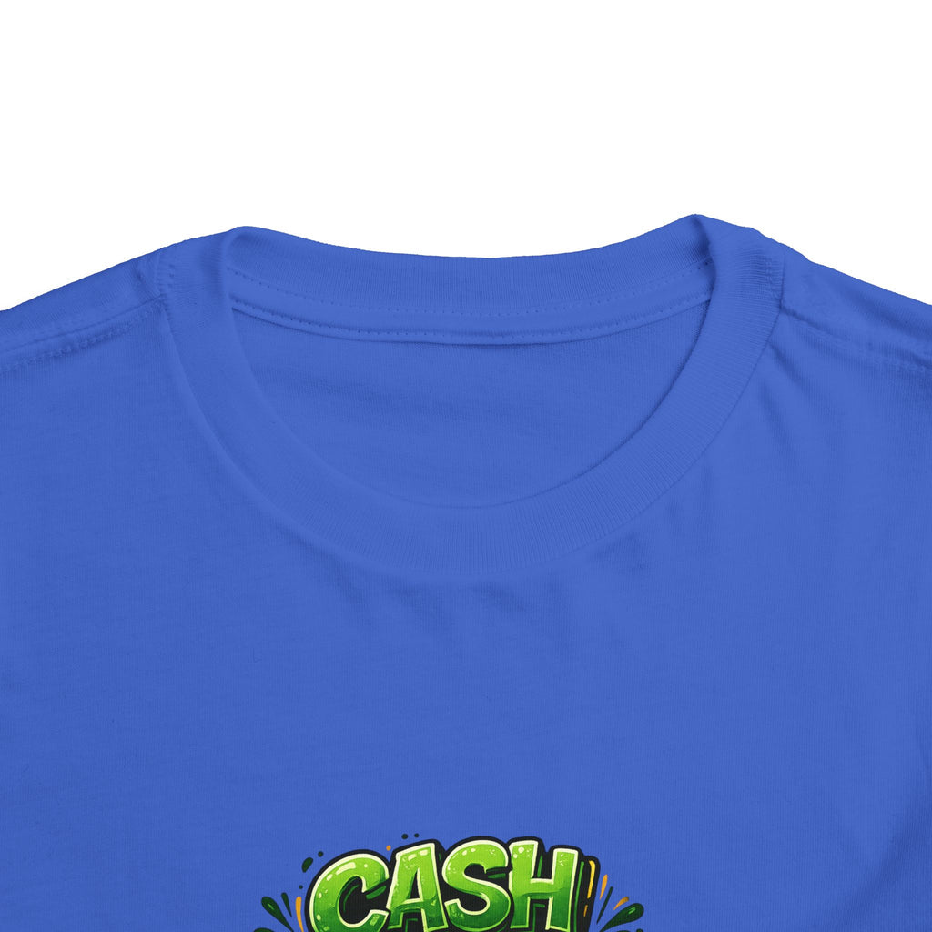 Toddler Tee - "Cash Rules Everything Around Me" Graphic Shirt | Funny Kid Money Design