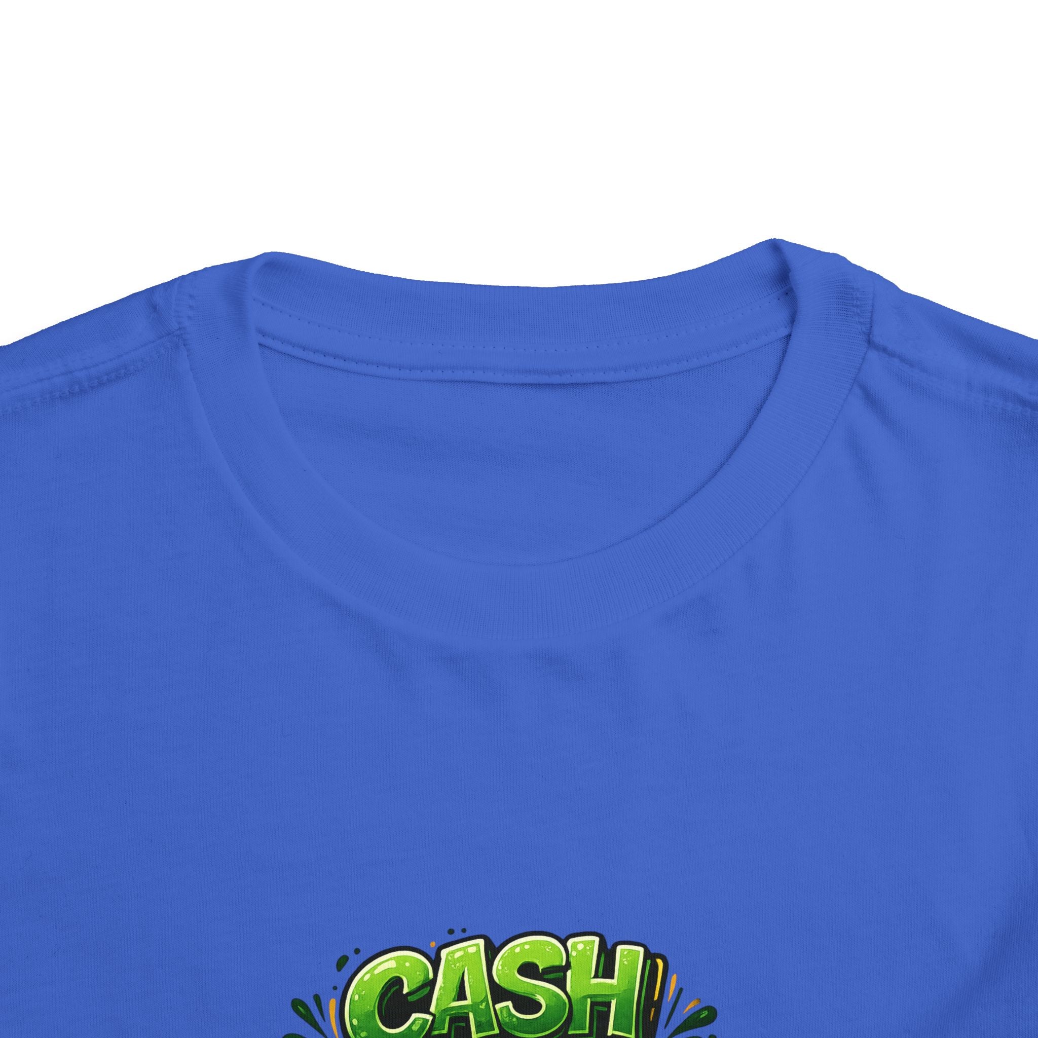 Toddler Tee - "Cash Rules Everything Around Me" Graphic Shirt | Funny Kid Money Design