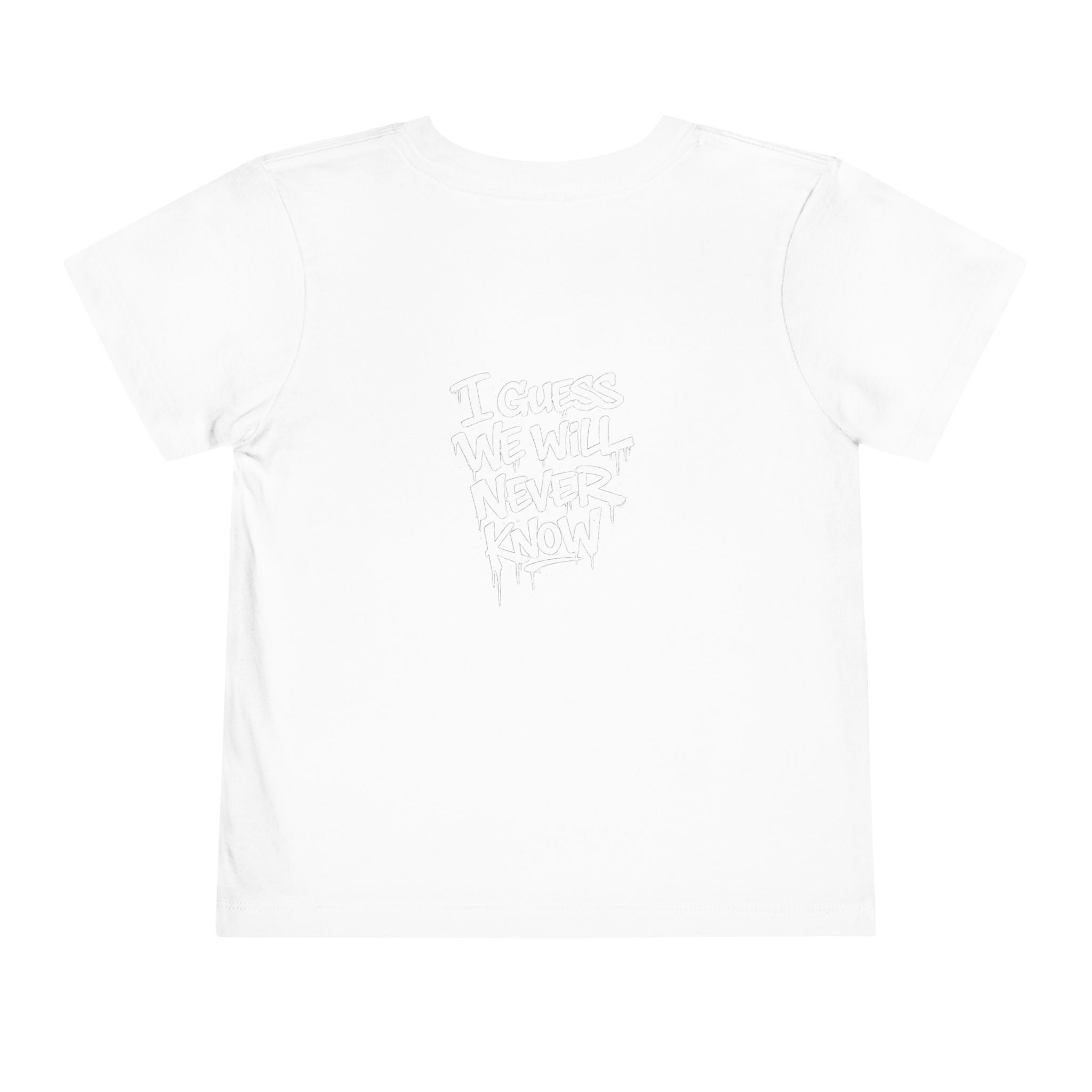 Toddler T-Shirt — Funny Graffiti Quote “They Asked Me What I Would Do If I Didn’t Win... I Guess We Will Never Know”